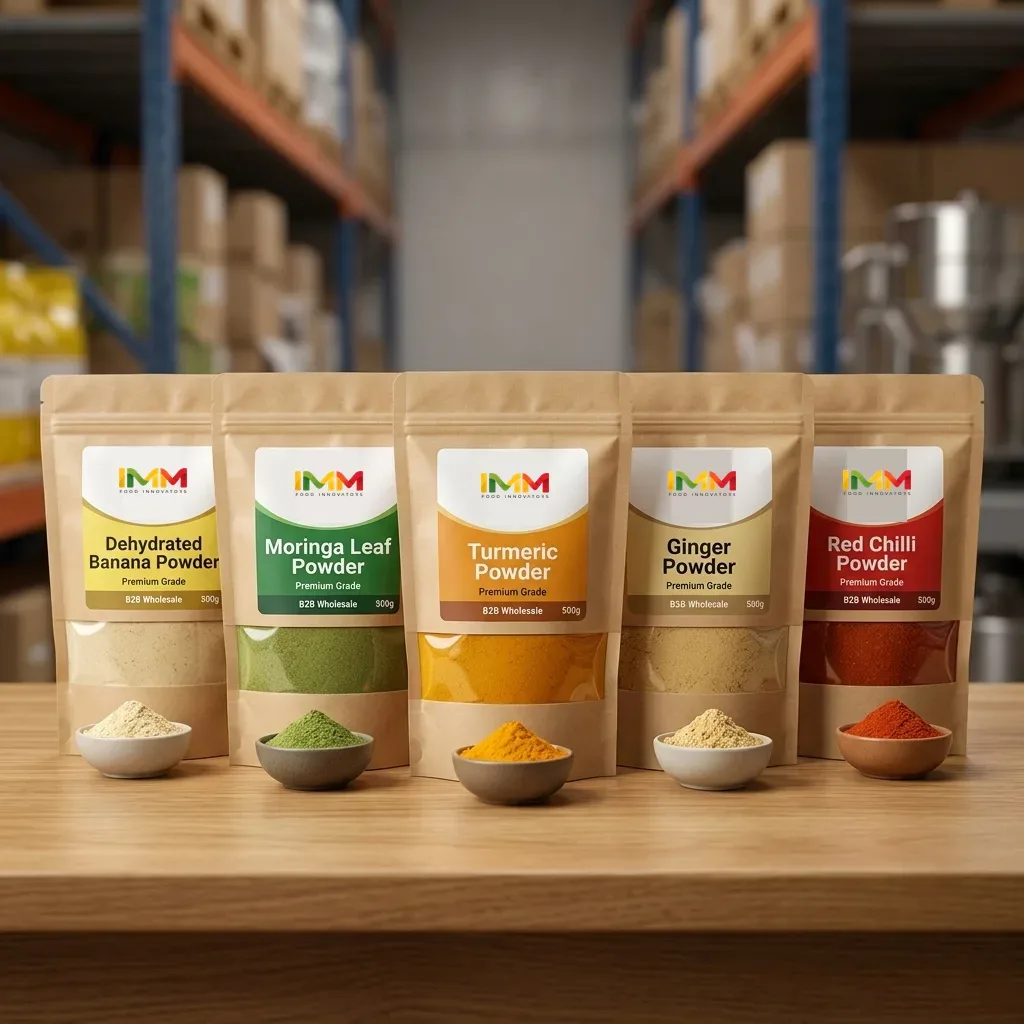 IMM Food Powders & Private Label Packaging